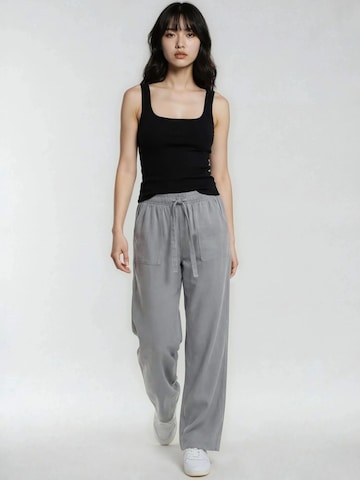 Wide Leg Pantalon 'Hose' MixRay en gris