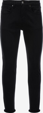 Pantalon chino 'P1059' Ombre en noir : devant