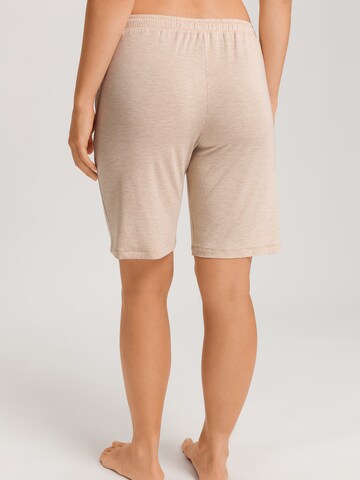 Hanro Pyjamabroek ' Natural Elegance ' in Beige