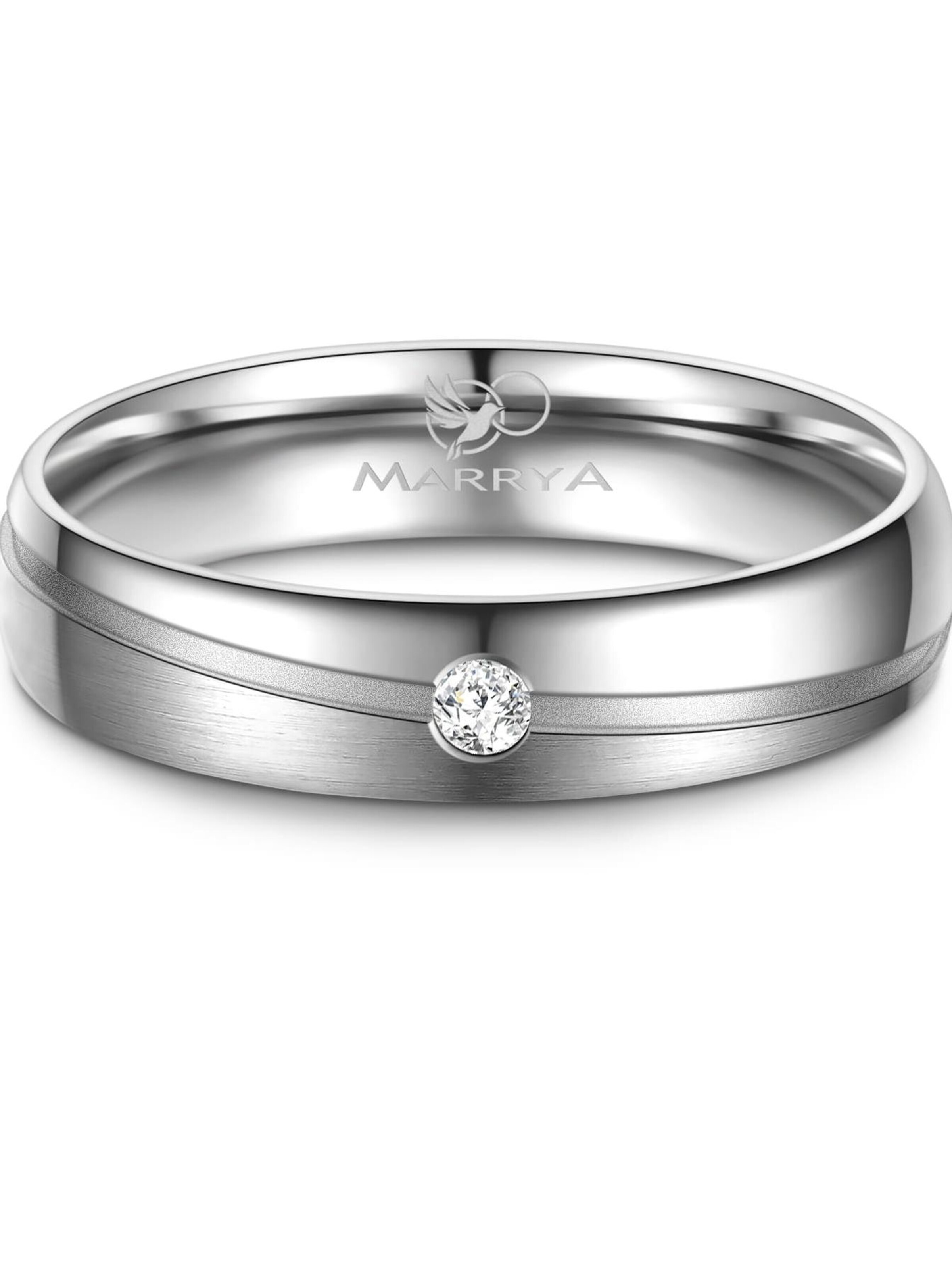 MARRYA Ring 'MARRYA SI-11 Ehering aus Silber' in Silver