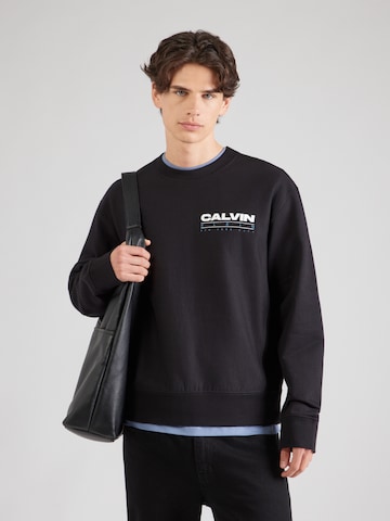 Calvin Klein JeansSweater majica - crna boja