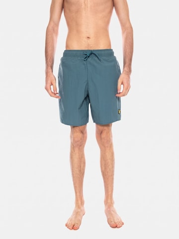Pantaloncini da bagno 'Plain Swim Short Denim Jeans' di Lyle & Scott in blu