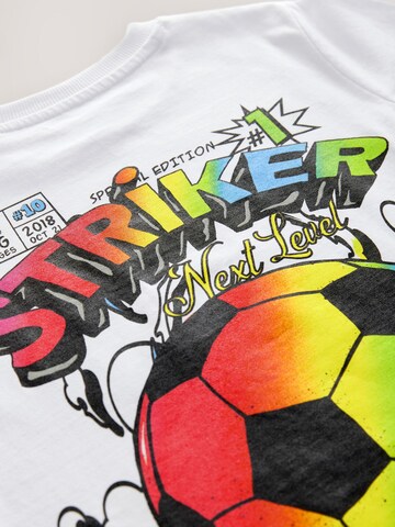 T-Shirt Next en blanc