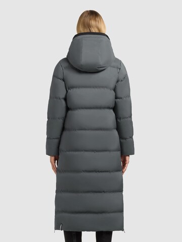 khujo Winter Coat 'MAYLA3' in Green