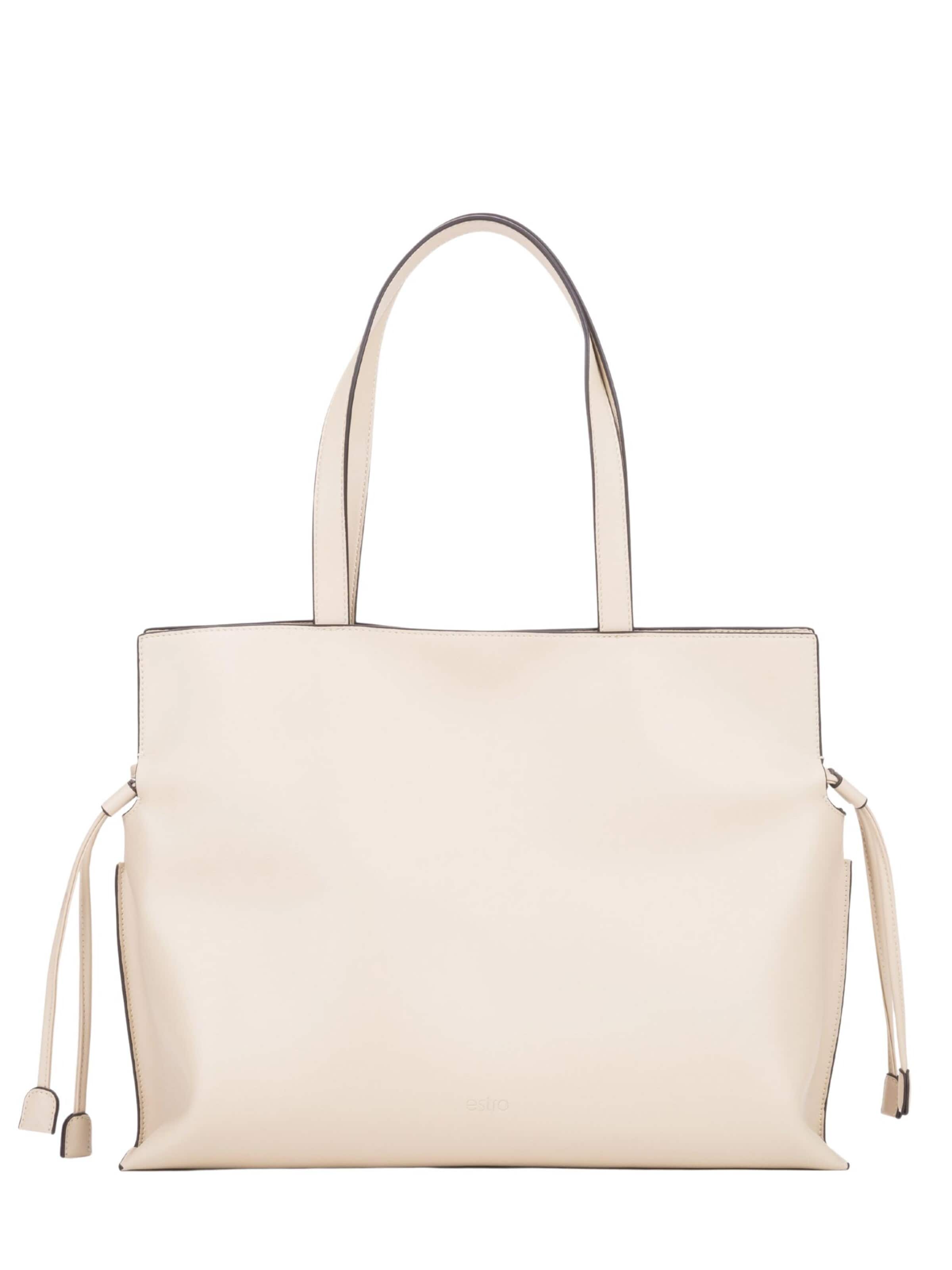 Estro Shopper '9976' in Beige: voorkant