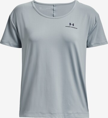 UNDER ARMOUR Functioneel shirt in Blauw: voorkant