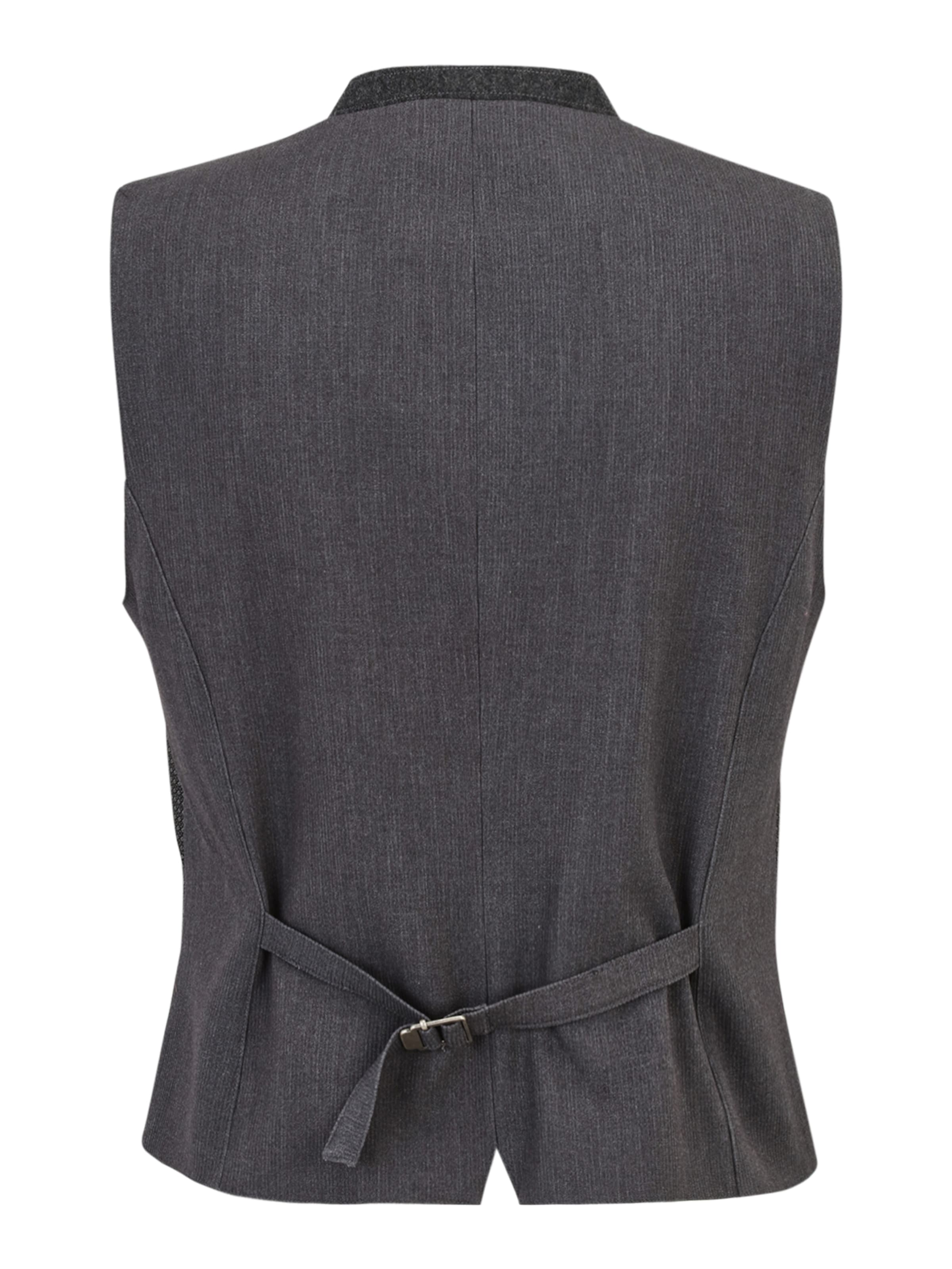 MARJO Folkdräktsväst 'Palling' i grå