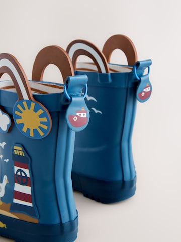 Next Kumisaappaat värissä sininen