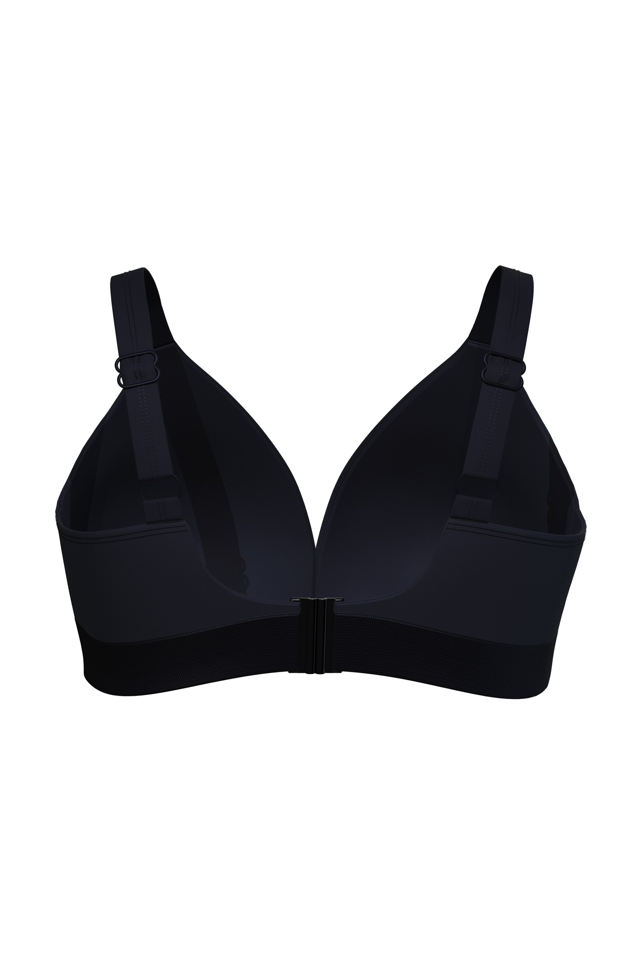Ulla Popken Bralette Bra in Black