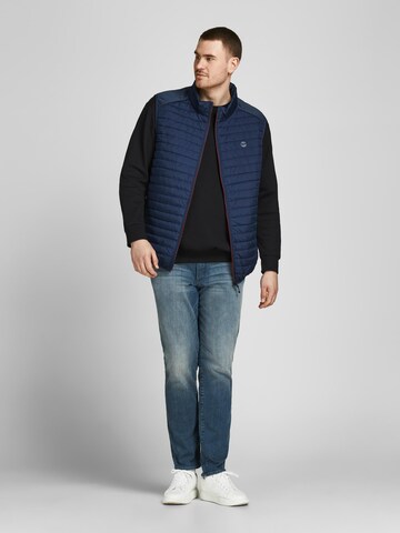 Jack & Jones Plus Tréning póló - fekete