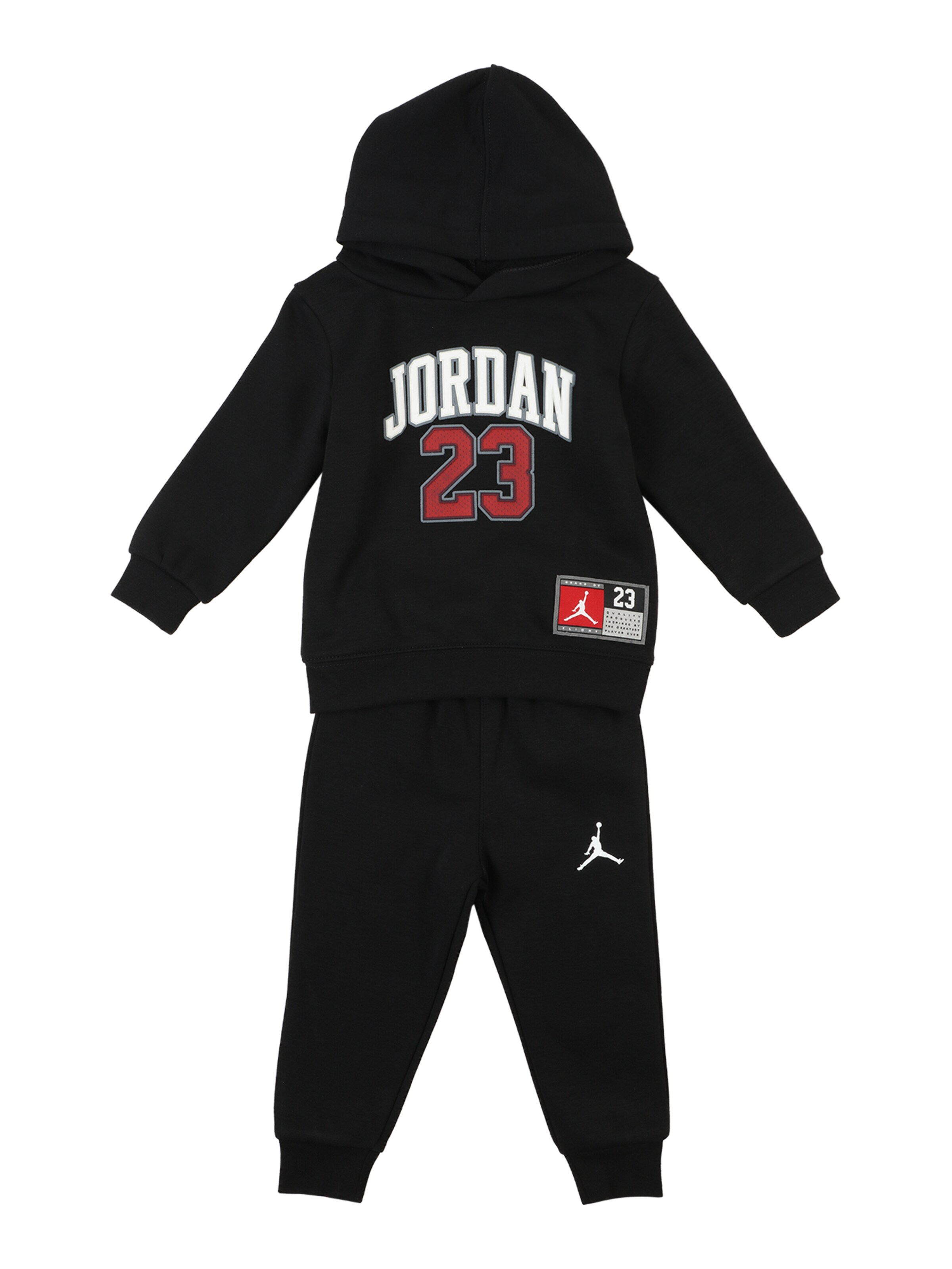 Jordan Sweat suit in Black: front