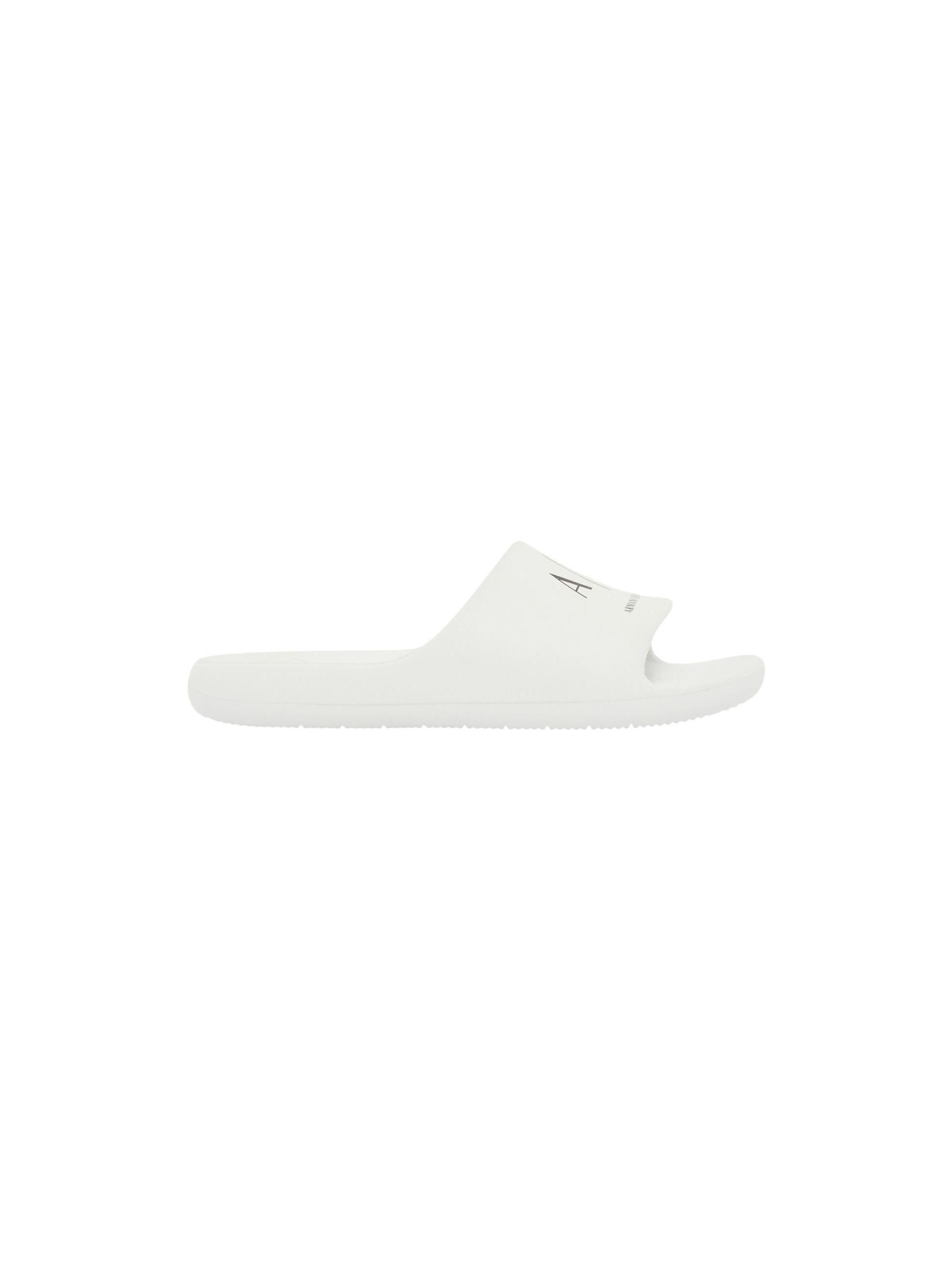 Slipper 'XM002744 AF23456' di ARMANI EXCHANGE in bianco: frontale