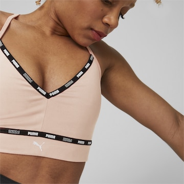 PUMA - Bustier Sujetador deportivo en rosa