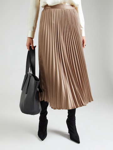 Y.A.S Skirt 'CELINE' in Brown: front