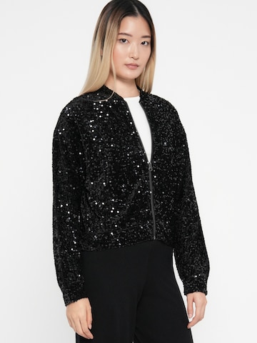 PIECES Jacke 'Kam' in Schwarz
