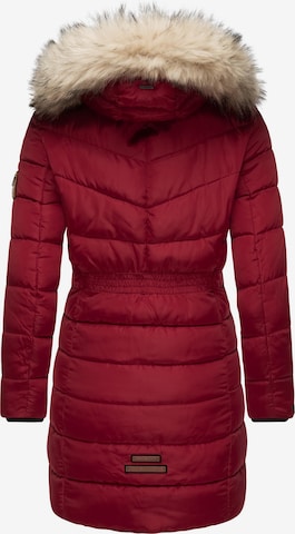 NAVAHOO Χειμερινό παλτό 'Paula' σε κόκκινο