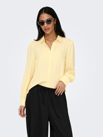 JDY Блузка 'JDYDIVYA' в Желтый: спереди