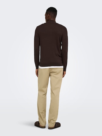 Pullover 'ONSWYLER' di Only & Sons in marrone