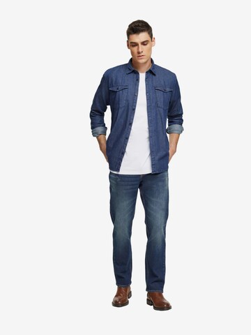 ESPRIT Regular Fit Hemd in Blau