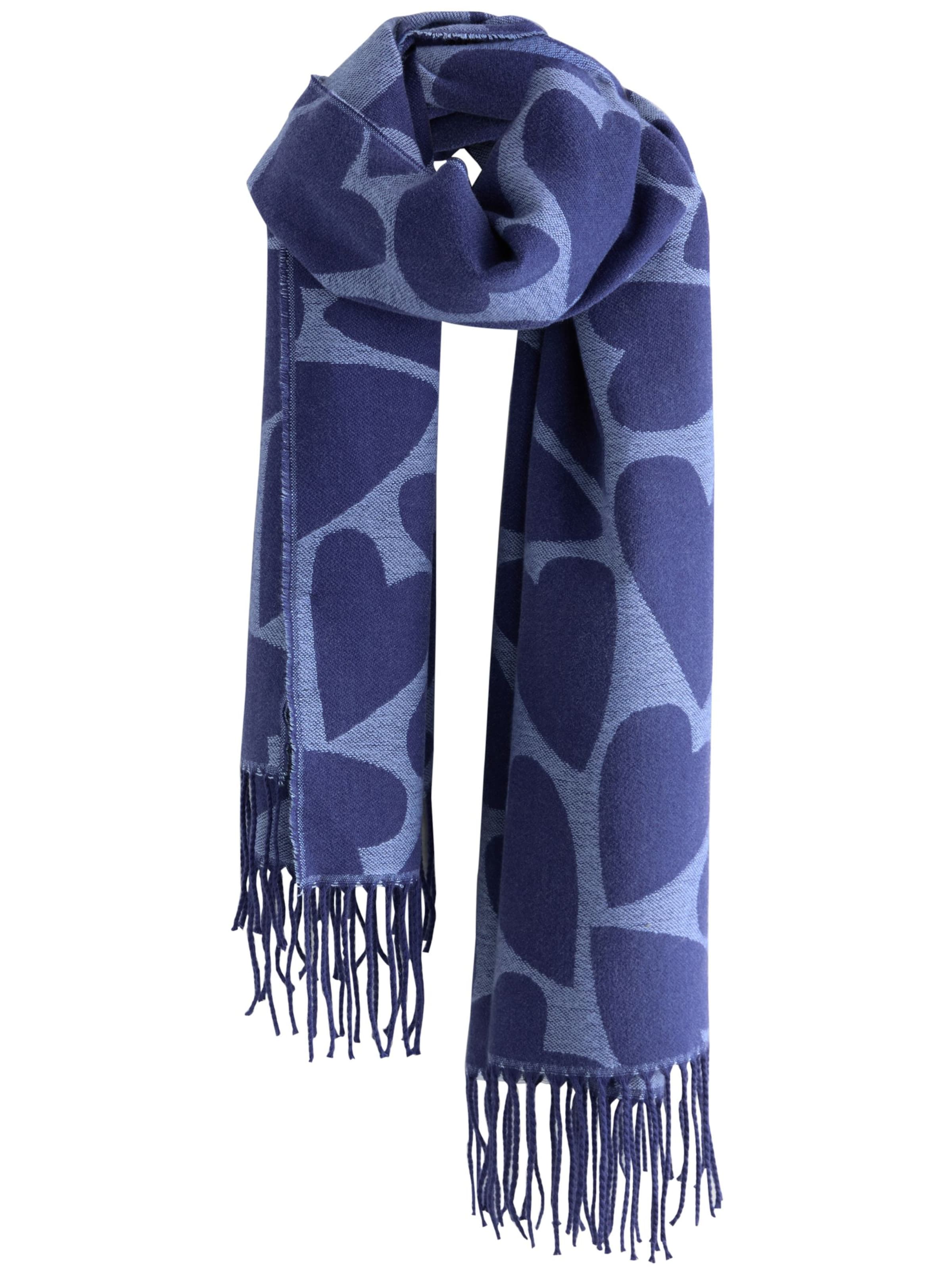 Next Schal in Blau: Vorderseite