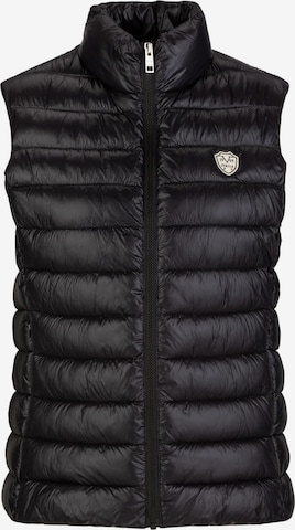 19V69 ITALIA Bodywarmer 'Bruna' in Zwart: voorkant