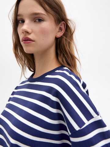 Pull&BearSweater majica - plava boja