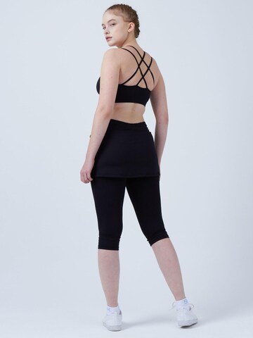 SPORTKIND Sportrok '2-in-1 Tennis Skirt with Leggings' in Zwart