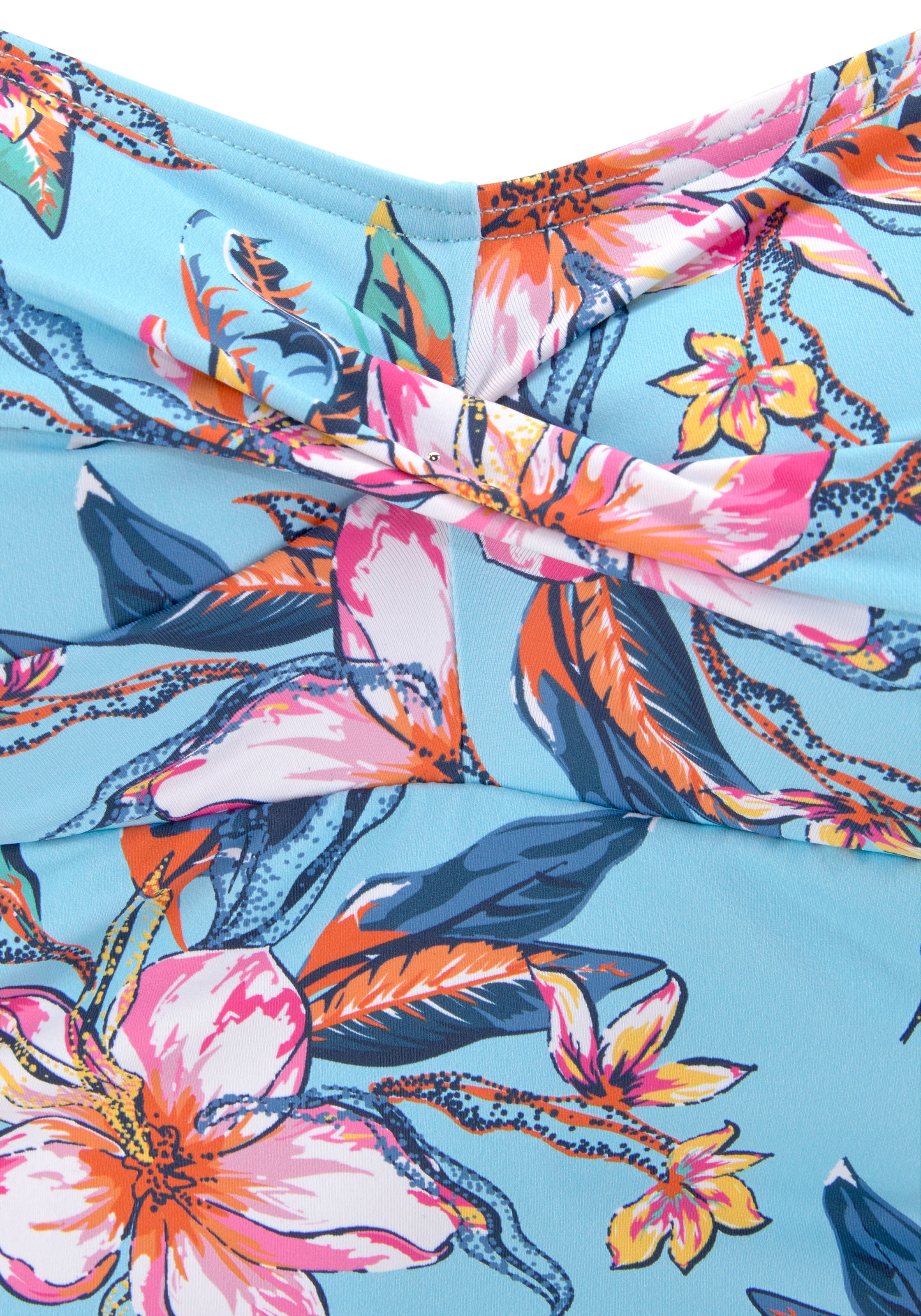 LASCANA Korzet Jednodielne plavky - Modrá