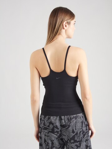 Sport top de la NIKE pe negru