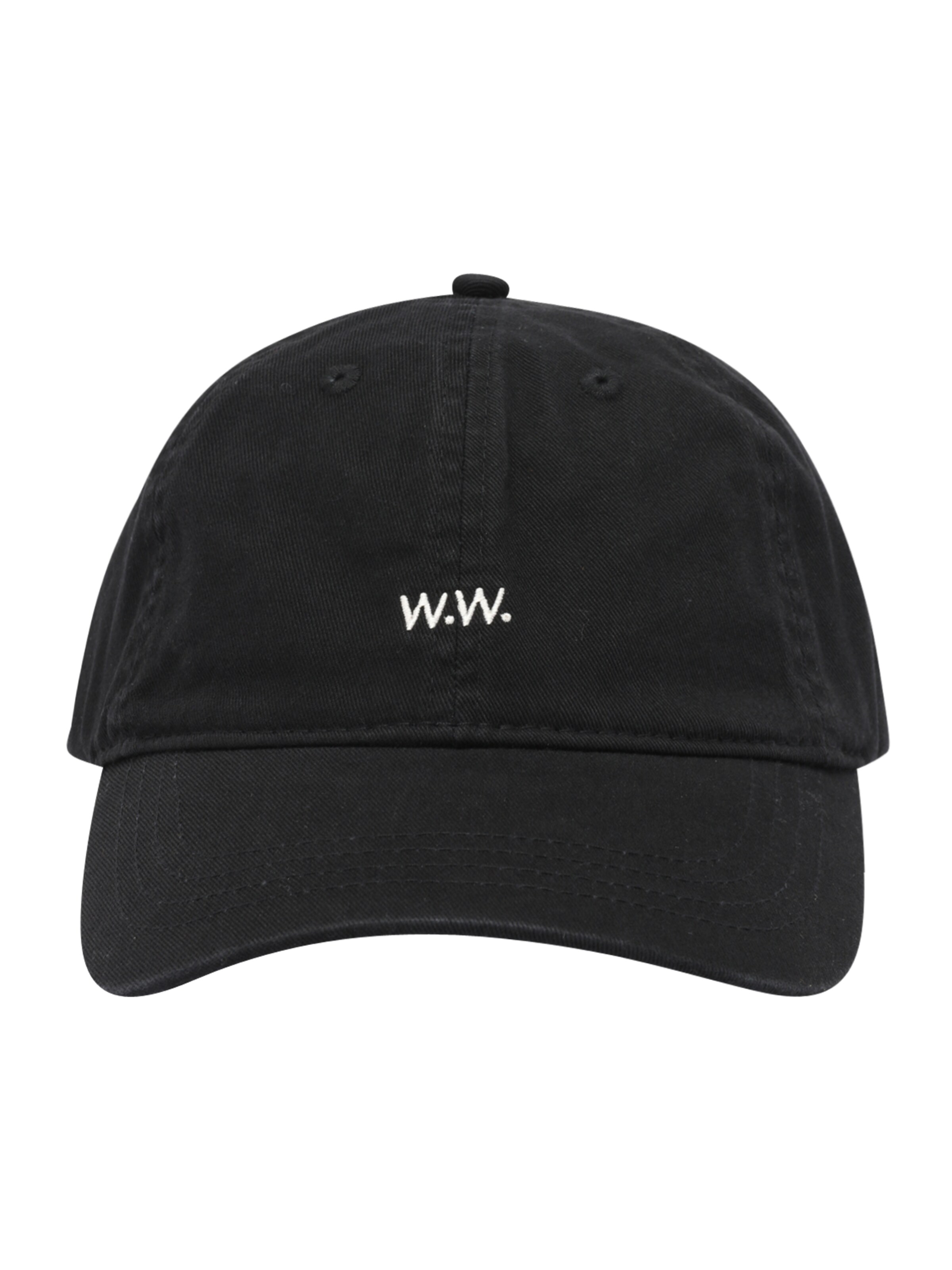 WOOD WOOD Cap in Black