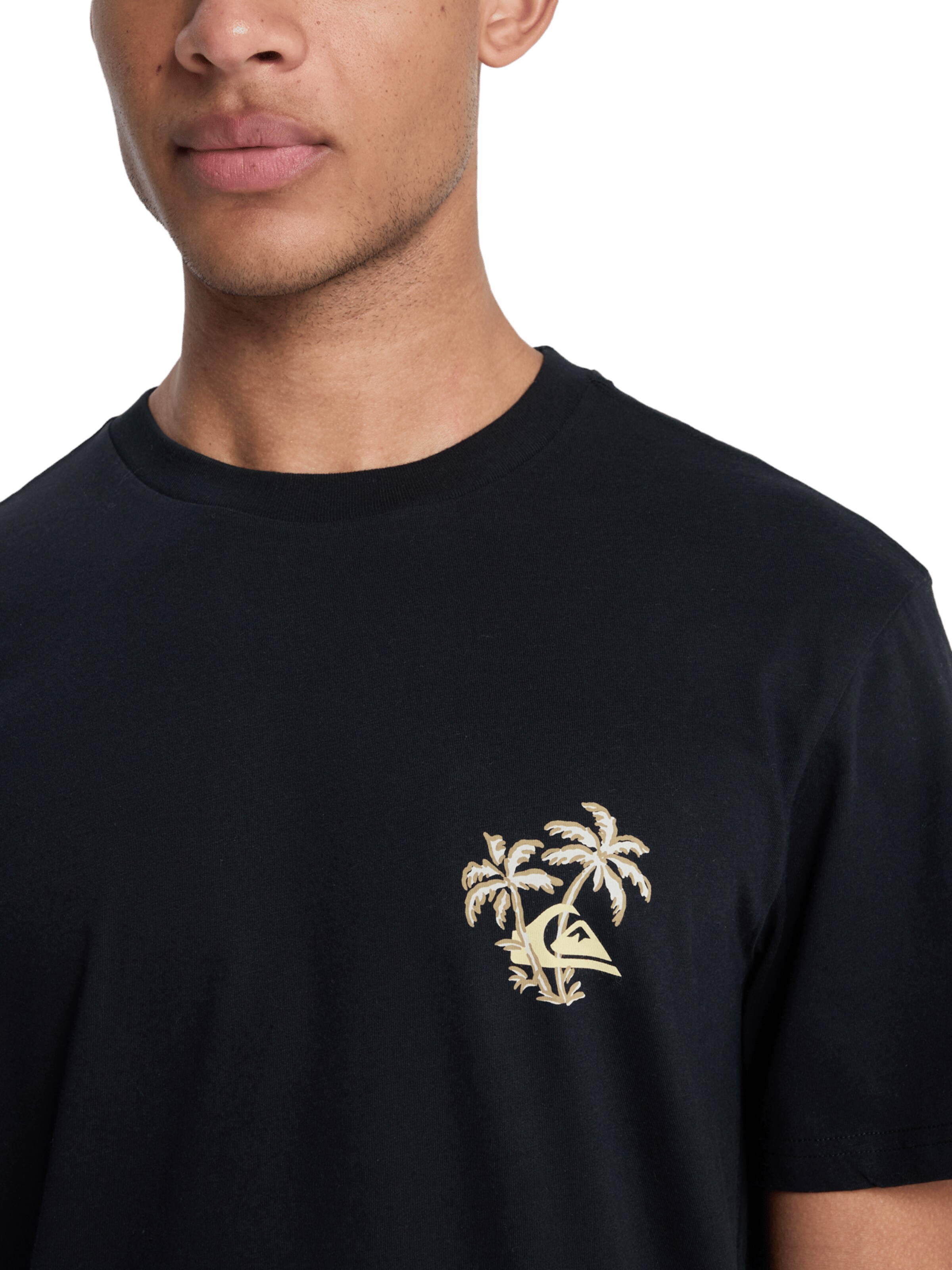 QUIKSILVER Funktionstopp 'Evo Learning From Nature' i svart