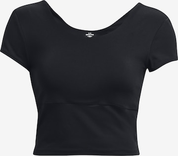 UNDER ARMOUR Performance Shirt 'Meridian' in Black: front