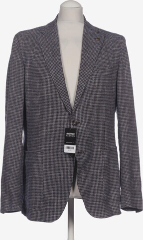 Tagliatore Suit Jacket in M-L in Blue: front