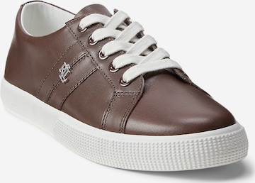 Sneaker low 'JANSON II' de la Lauren Ralph Lauren pe maro: față