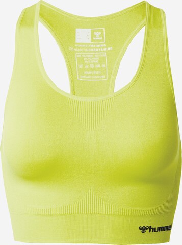 Soutien-gorge de sport 'TIF' Hummel en vert : devant