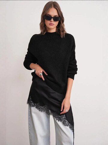 Pullover 'Pullover' di MixRay in nero: frontale