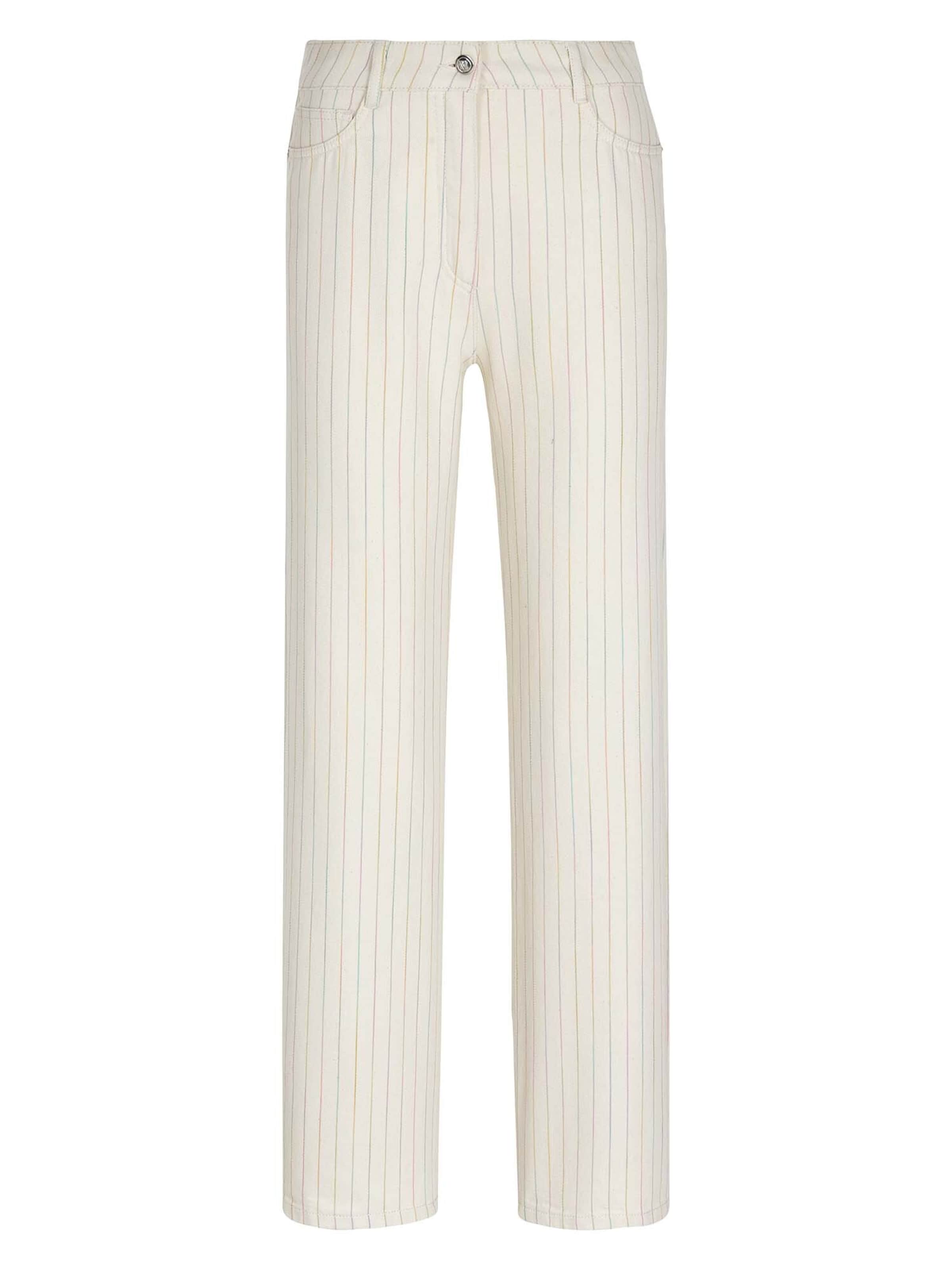 MADELEINE Jeans in braun / gelb / flieder / wollweiß, Produktansicht