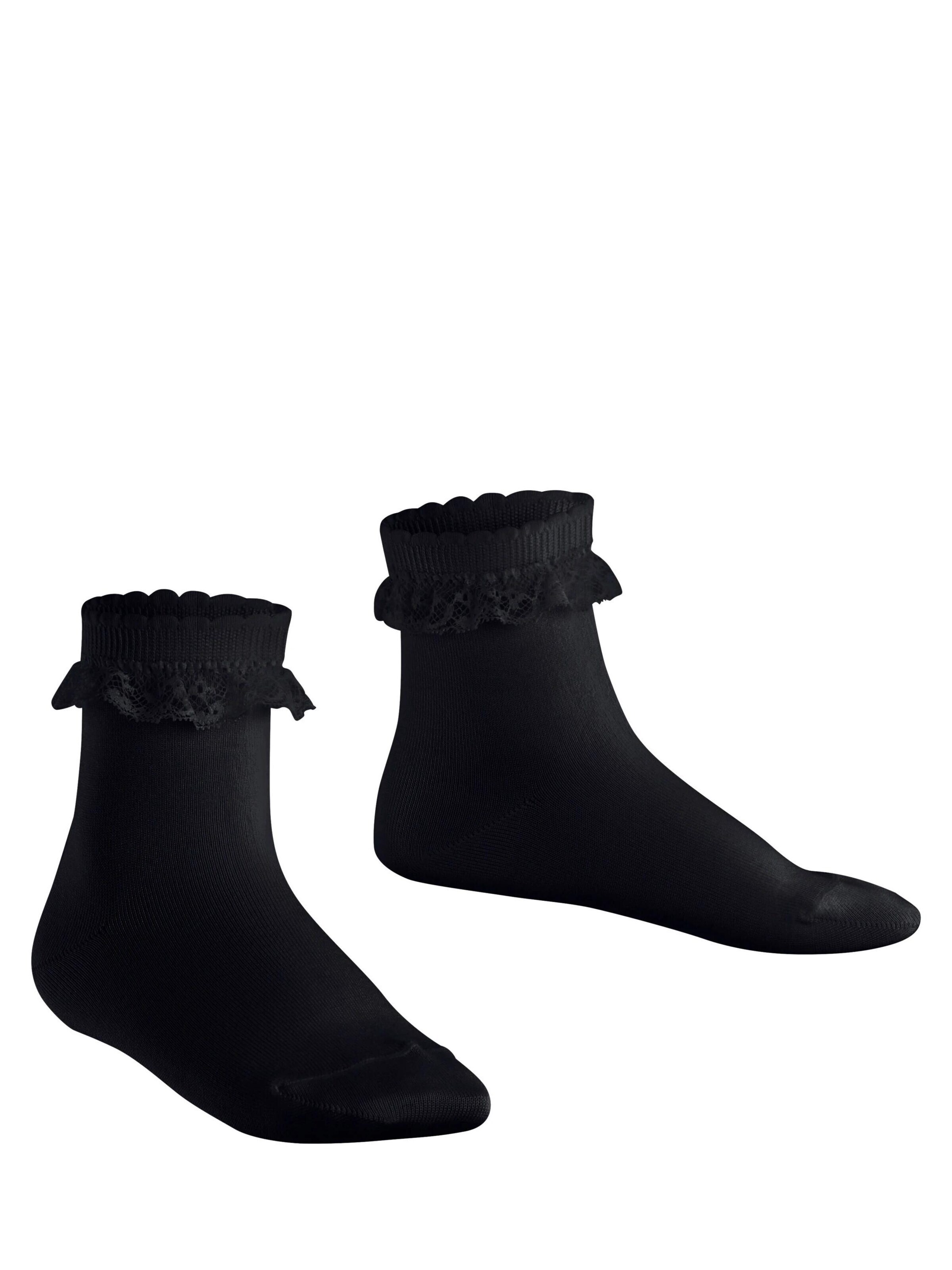 FALKE Socken 'Romantic Lace' in Blau