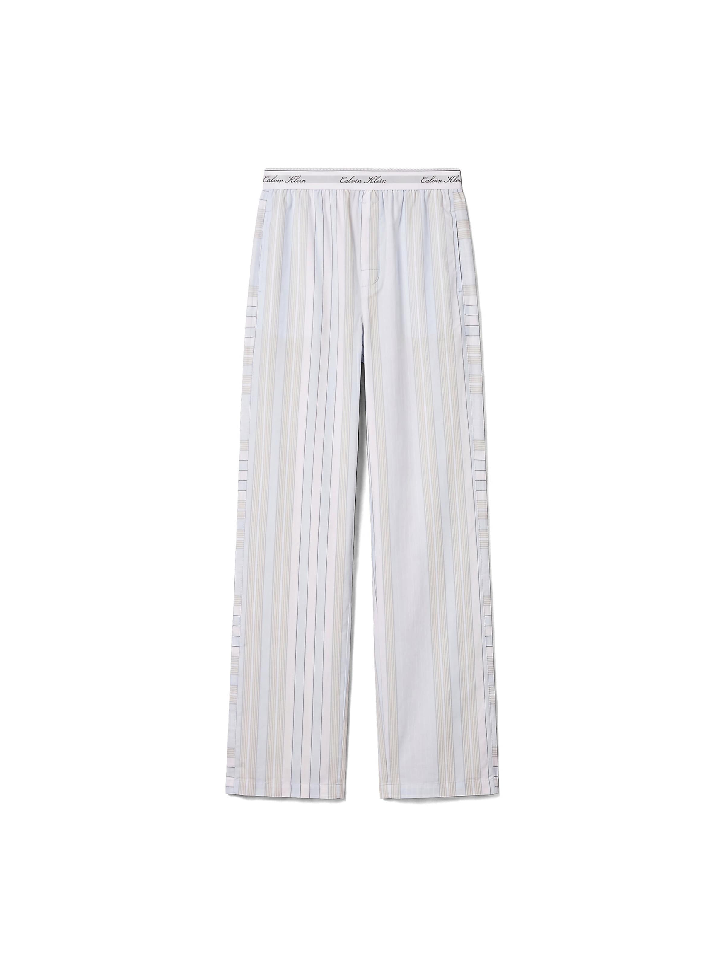Calvin Klein Pyjamabroek in Beige: voorkant