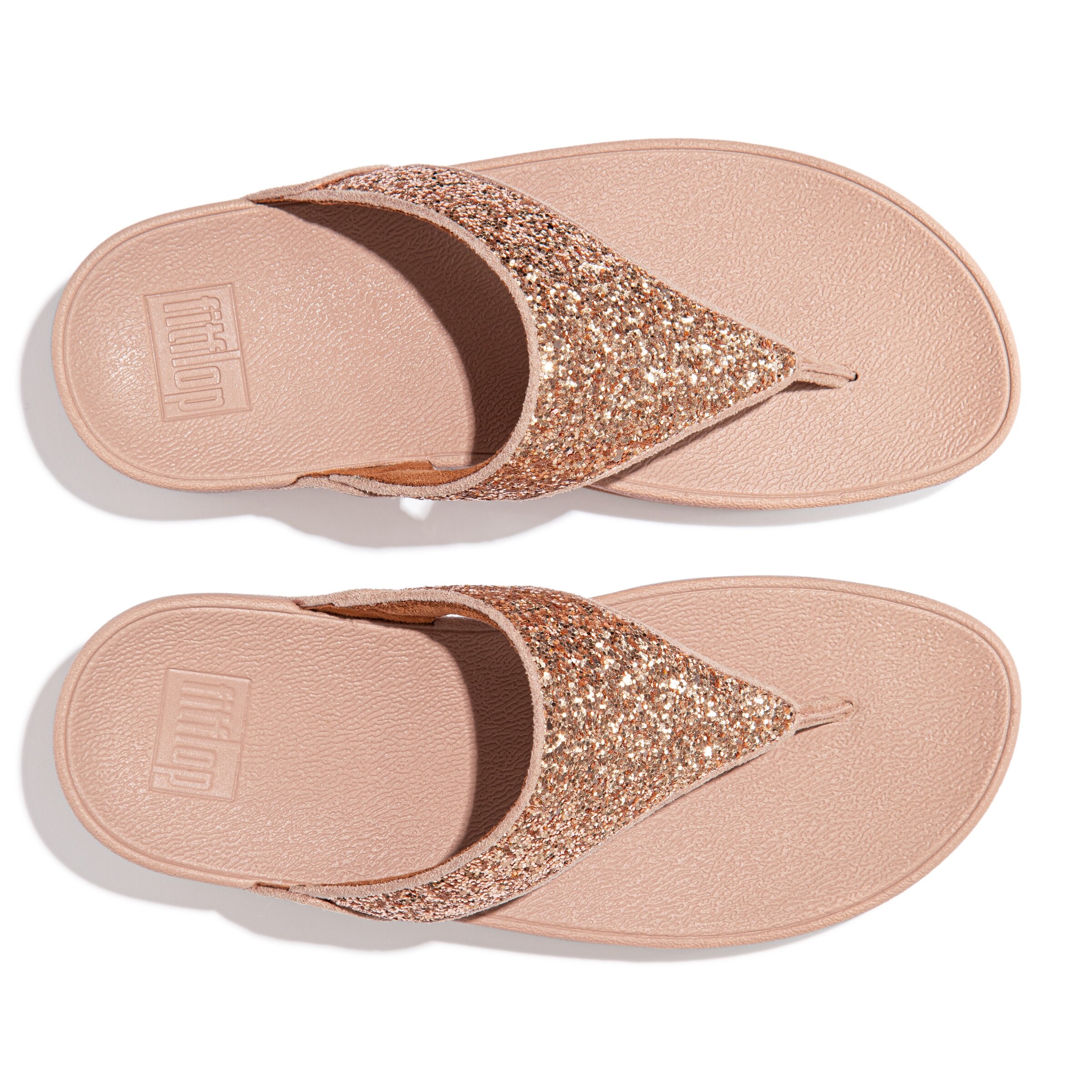 FitFlop T-Bar Sandals in Pink