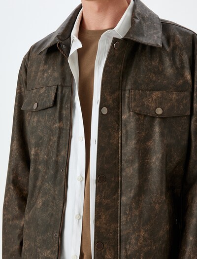 Koton Between-season jacket in Camel / Dark brown, Item view