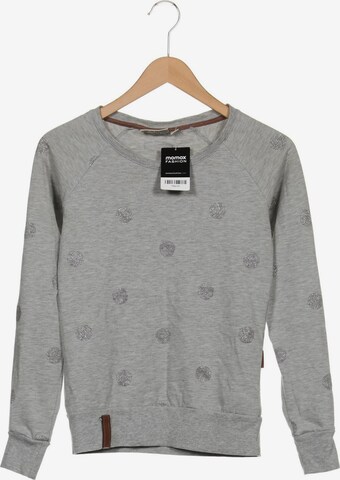 naketano Sweatshirt & Zip-Up Hoodie in S in Grey: front