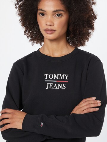 Sweat-shirt Tommy Jeans en noir