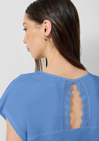 T-shirt QS en bleu