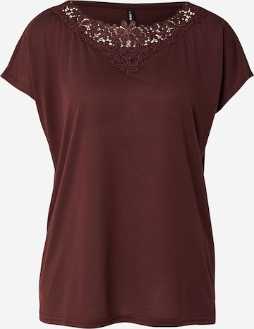 ONLY T-shirt 'ONLWINNIE' i röd: framsida