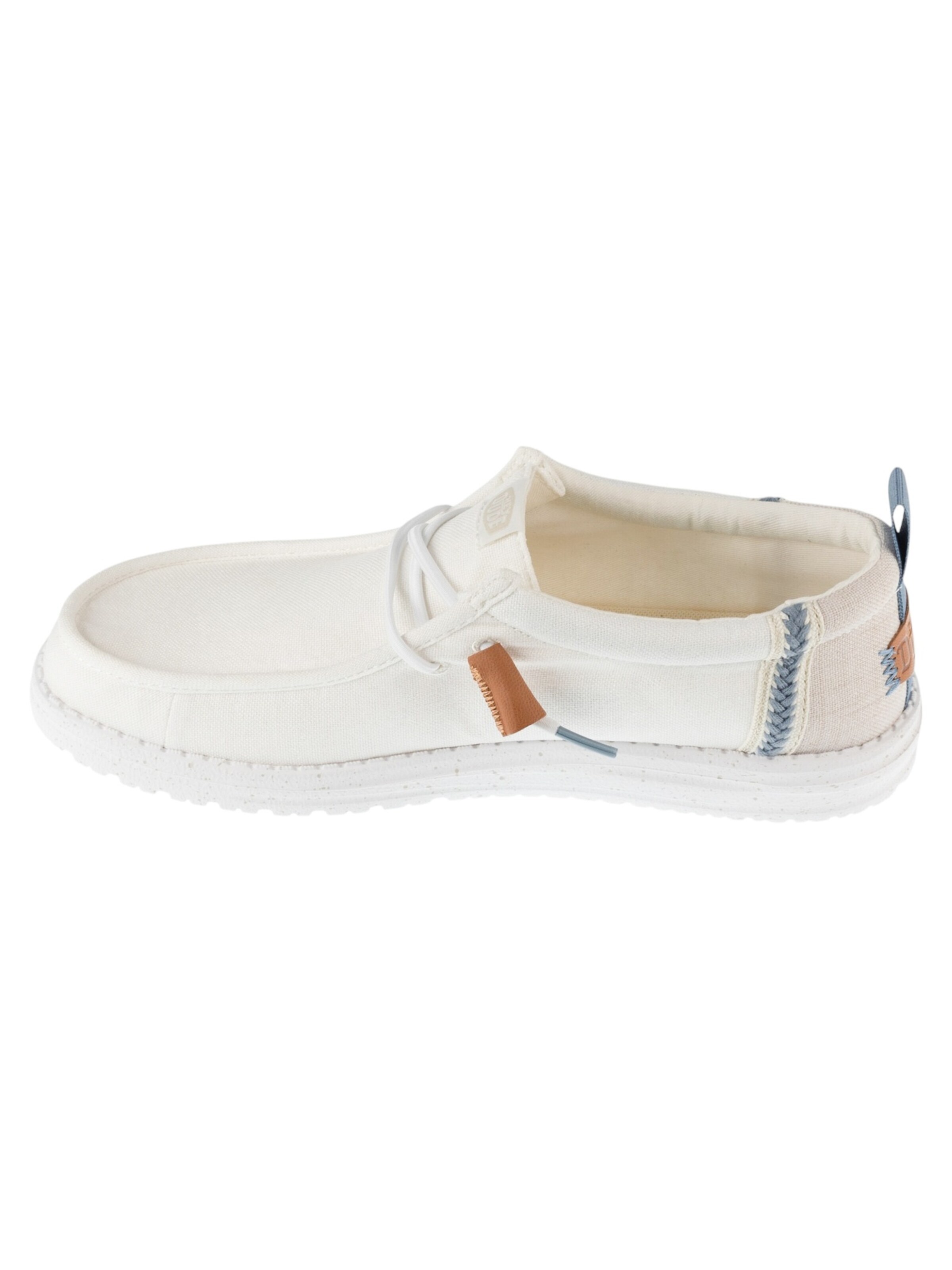 HEY DUDE Slip-ons in White