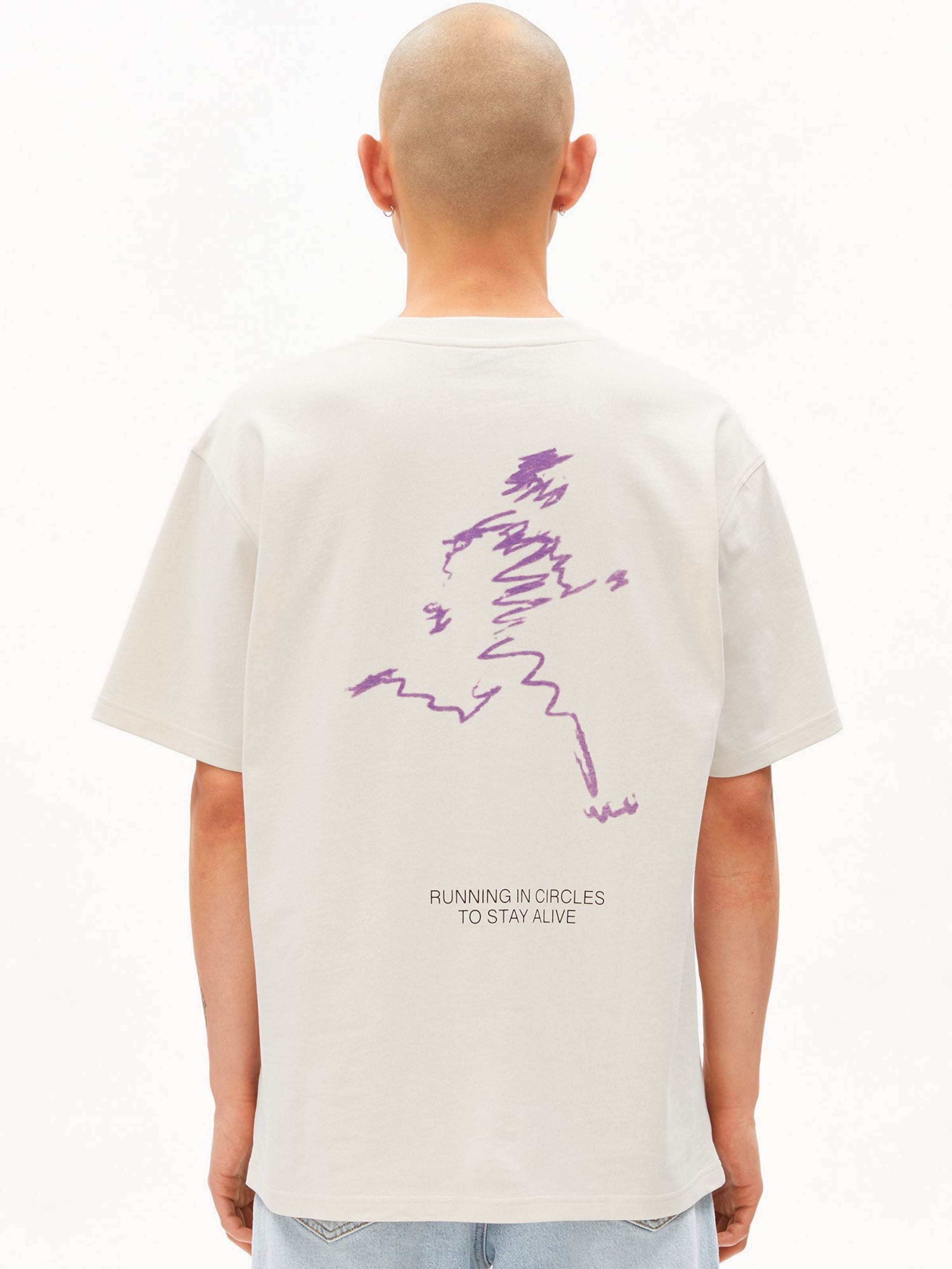 ARMEDANGELS Shirt in Beige: voorkant