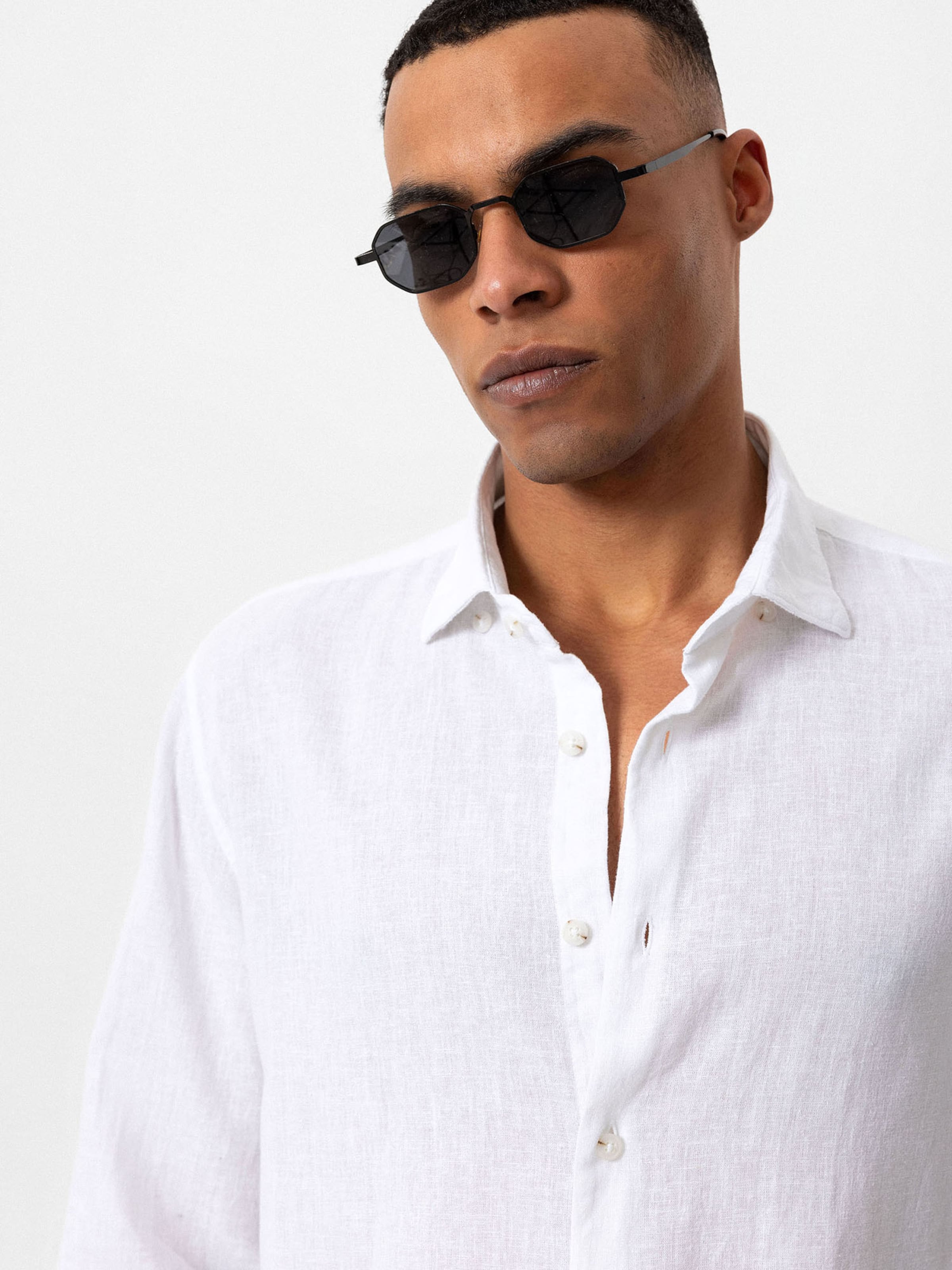 Antioch Slim fit Πουκάμισο σε λευκό