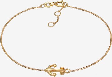 ELLI PREMIUM Armband Anker in Gold: predná strana