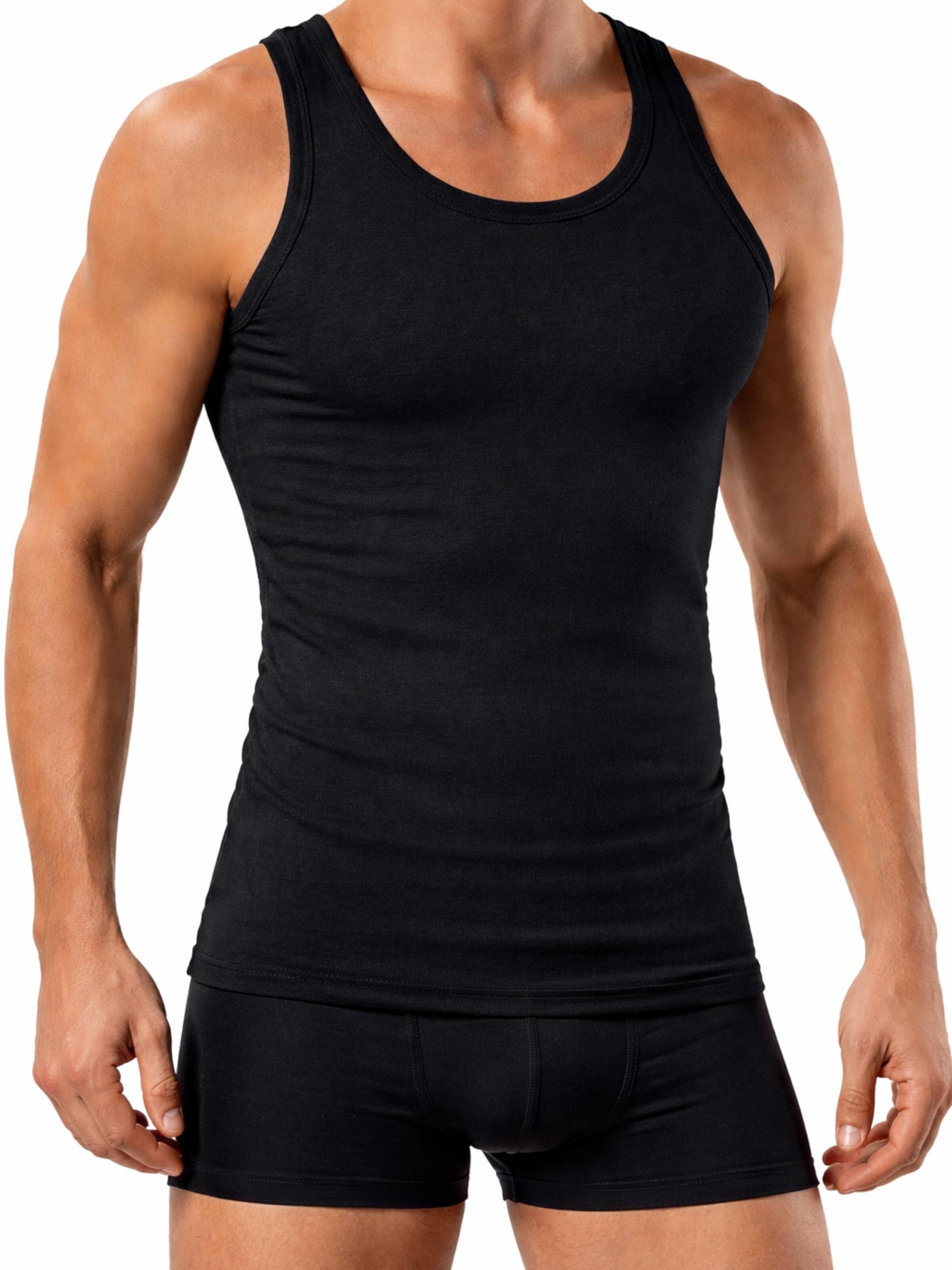 berrak Unterhemd 'Unterhemd'‌‌‌‌‌‌‌‌‌ in Schwarz